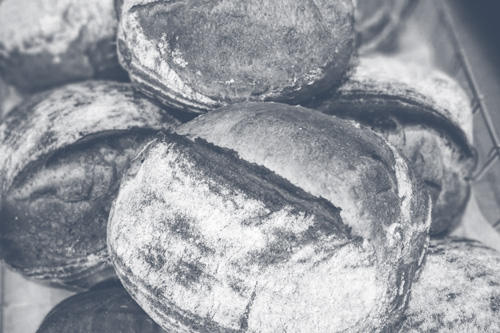 Artisan baked sourdough bread